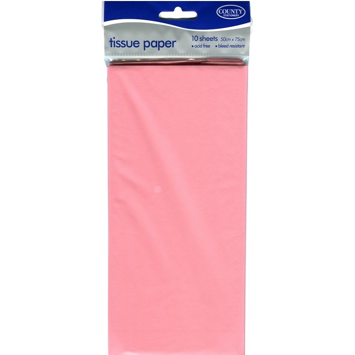 Pink Tissue Paper Pack of 10 Sheets